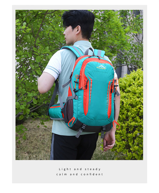 Mochila de Montaña Profesional 60L Impermeable Ligera para Senderismo y Camping - Image 37