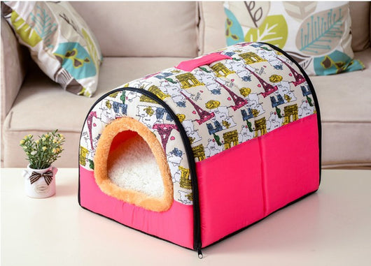 Casa Cama Mascota Cuatro Estaciones - Nido Confortable para Perros y Gatos - Image 12