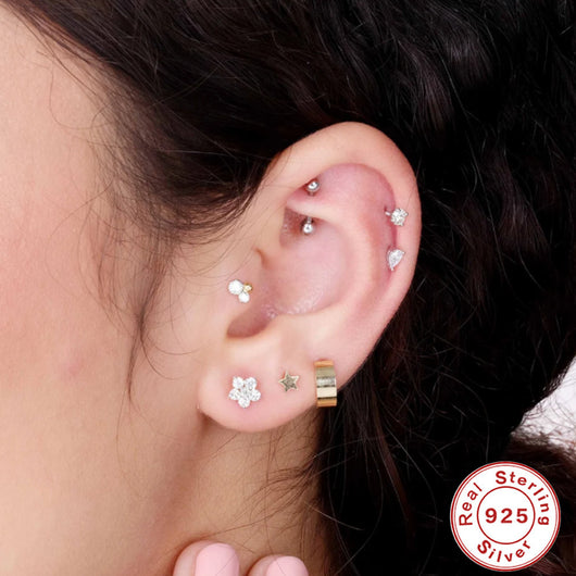 Aretes de Plata 925 Libélula con Diamantes y Ojo de Caballo - Image 4