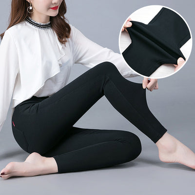 Pantalones Ajustados de Lana Polar con Efecto Mágico - Image 4
