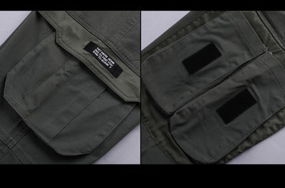 Pantalones Casuales Urbanos con Múltiples Bolsillos para Hombre - Image 11