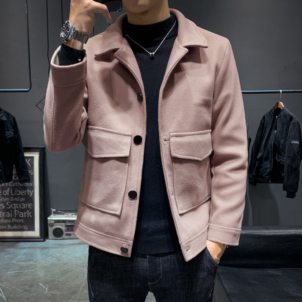 Abrigo Corto Slim Fit para Hombre - Colección Otoño Invierno