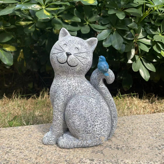 Lámpara Solar Decorativa Gatito Adorable para Exteriores - Image 4