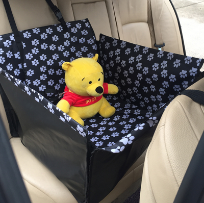 Protector de Asiento de Auto para Mascotas con Arnés de Seguridad Impermeable - Image 4