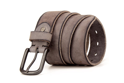 Cinturón de Cuero para Hombre con Hebilla de Pasador - Image 4