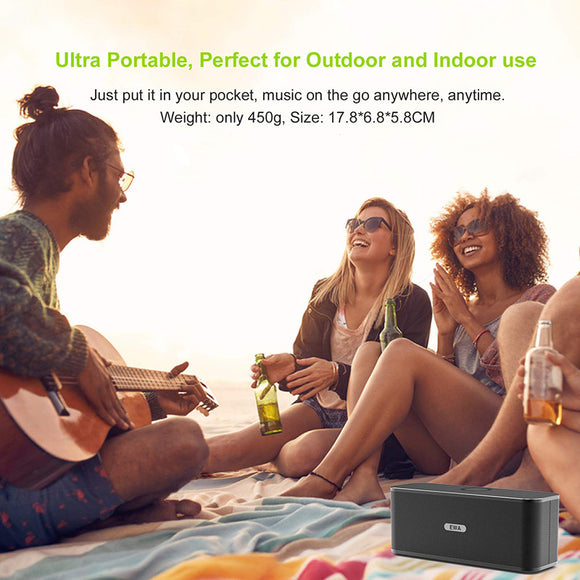 Parlante Bluetooth de Alto Volumen con Subwoofer y Sonido Envolvente 3D