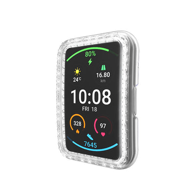 Funda Protectora de Diamantes para Reloj Fit - Media Caja PC Plateado - Image 20