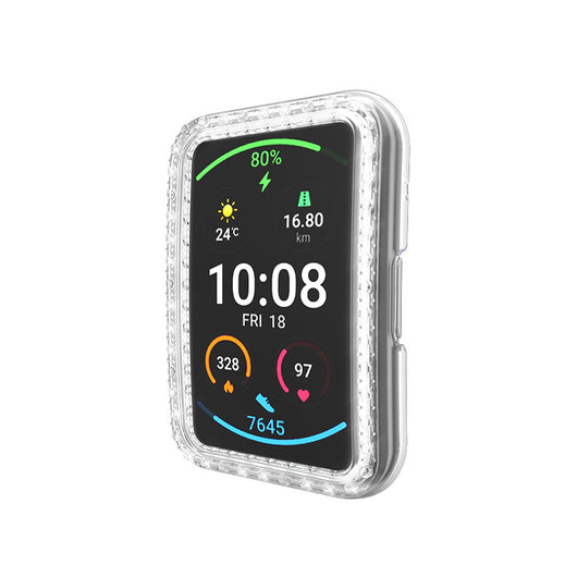 Funda Protectora de Diamantes para Reloj Fit - Media Caja PC Plateado - Image 20