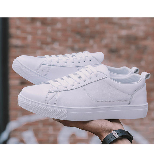 Zapatillas de Cuero Blancas para Hombre Estilo Oversized - Image 4