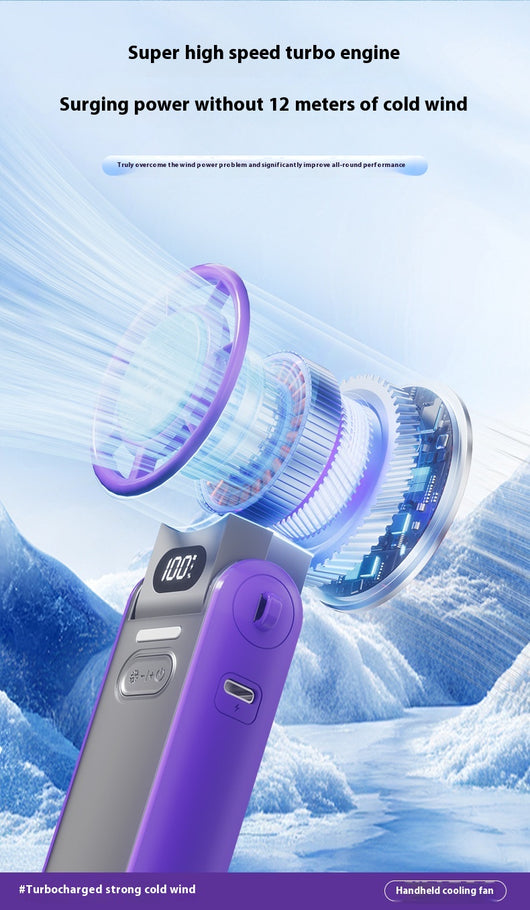 Ventilador Portátil con Compresor de Frío - Compacto y Plegable - Image 20
