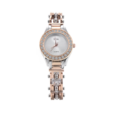 Reloj de Cuarzo para Mujer con Cadena de Eslabones Creativo - Image 5