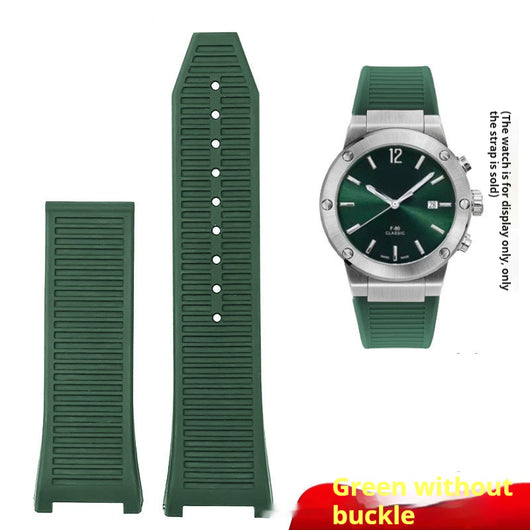 Reloj Deportivo Resistente al Agua con Correa de Silicona Negra - Image 6