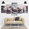 Set de 5 Cuadros de Pintura de Diamantes DIY