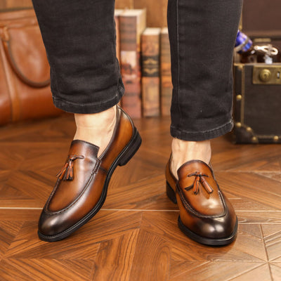 Mocasines con Borlas para Hombre - Zapatos Británicos de Lujo - Image 10