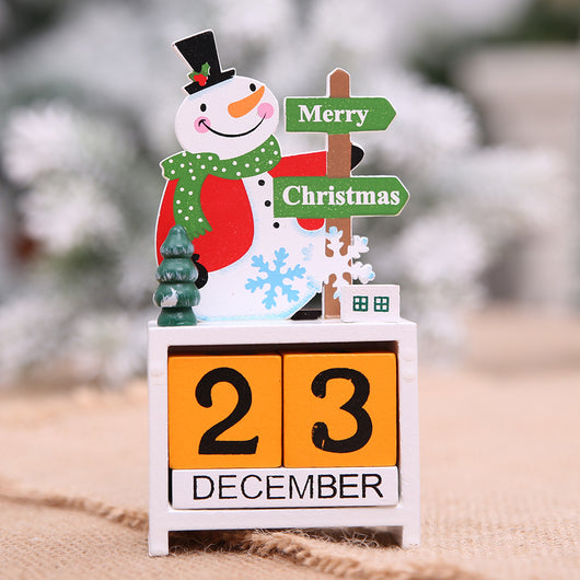 Calendario Navideño de Madera Decorativo - Image 7