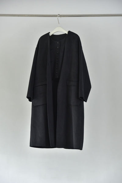 Chaleco Cardigan Reversible de Lana Doble Faz - Conjunto Elegante - Image 3
