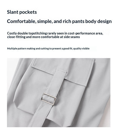 Pantalones Rectos Anchos para Hombre - Image 22