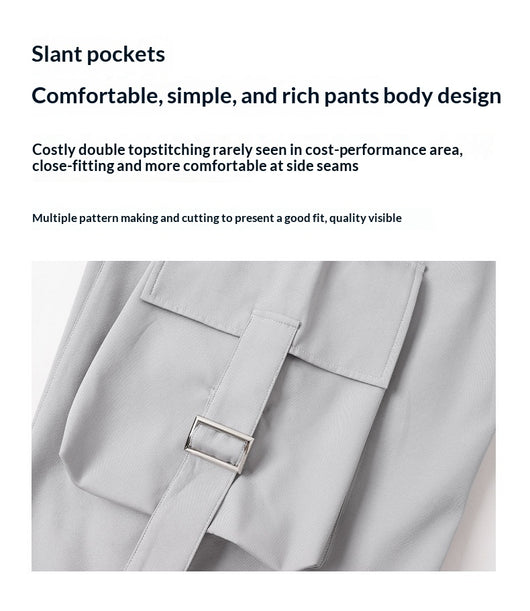 Pantalones Rectos Anchos para Hombre - Image 22