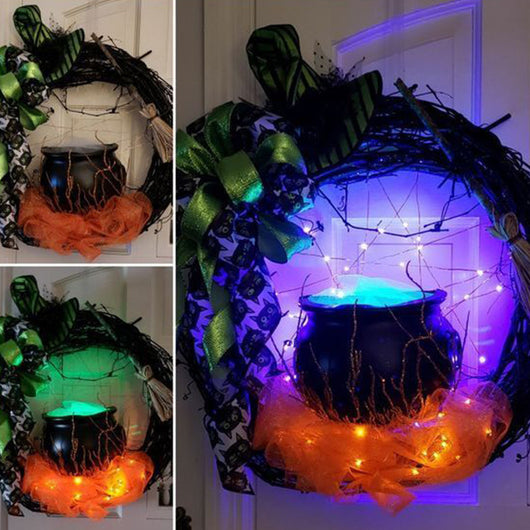 Conjunto de Decoración Luminosa Calaveras para Entrada - Adornos de Estilo Gótico - Image 6