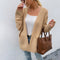 Cardigan Tejido Casual Mujer Largo Europeo