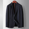 Blazer Ejecutivo Elástico de Color Liso para Hombre