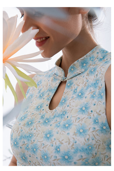 Chaleco Deportivo Vintage Yoga Cuello Alto con Botones - Image 16