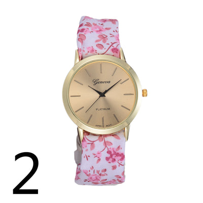 Reloj de Pulsera Garden Flower para Mujer con Correa de Tela - Image 12