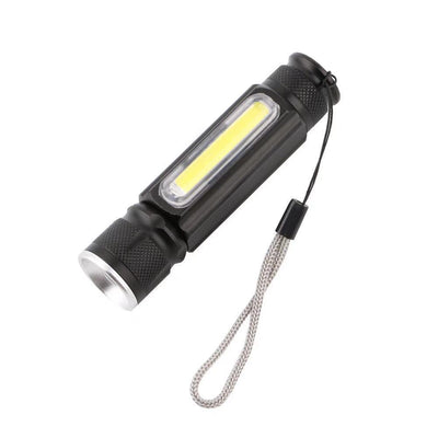 Linterna LED COB T6 Recargable por USB - Luz Potente y Portátil
