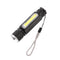 Linterna LED COB T6 Recargable por USB - Luz Potente y Portátil