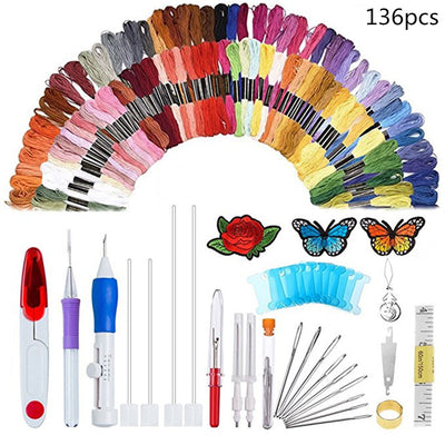 Kit Completo de Bordado DIY + 50 Hilos - Image 10
