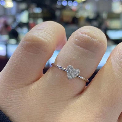 Anillo de Plata con Circones Incrustados - Símbolo de Amor Eterno - Image 6