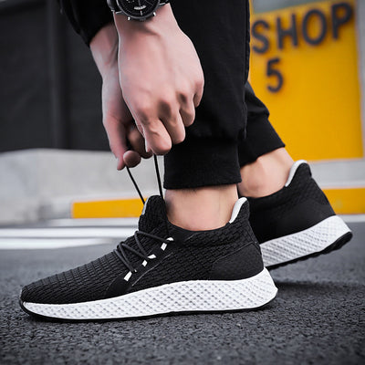 Zapatillas Deportivas Tejidas Ligeras para Hombre - Comodidad y Estilo Primavera Otoño - Image 2