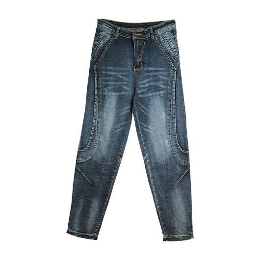 Jeans Mujer Cintura Suelta Pierna Recta Talla Pequeña - Image 5