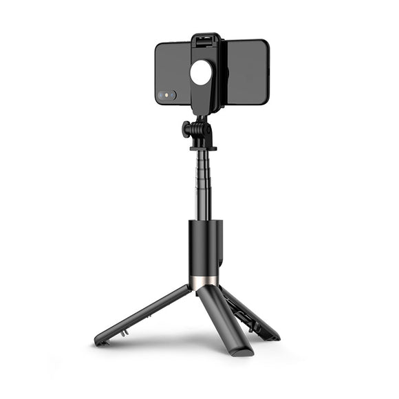 Palo Selfie Bluetooth Extensible con Cámara de Aleación de Aluminio