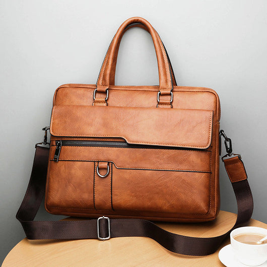 Bolsa Retro Crossbody Ejecutiva para Hombre - Image 14