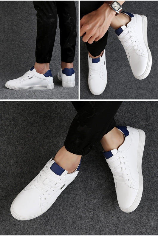 Zapatos Deportivos Casuales con Plantilla Elevadora y Tacón Plano para Hombre - Image 18