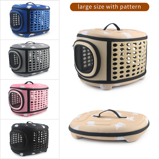 Bolsa de Hombro para Mascotas con Patrón de Gatos - Image 6