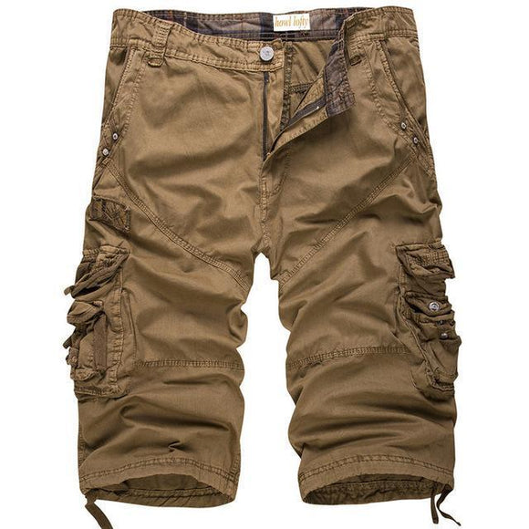 Pantalones Cortos Cargo Tácticos para Hombre