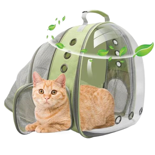 Mochila Transportadora Transparente Expandible para Mascotas - Image 4