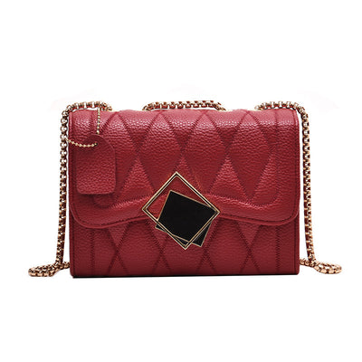 Bolso de Hombro Cadena Diamante - Image 4