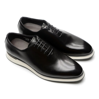 Zapatos Oxford de Cuero Genuino Fabricados a Mano - Elegancia Profesional para Hombres - Image 7