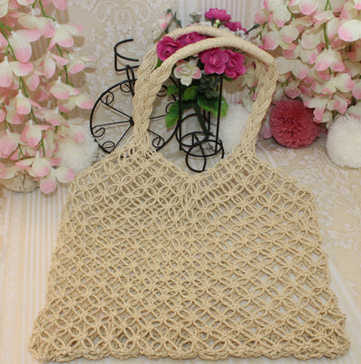 Bolsa Diagonal Tejida en Bambú y Ratán - Estilo Japonés, Coreano y Mexicano - Image 4