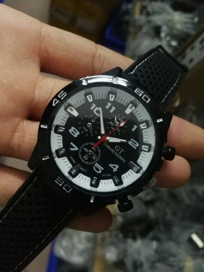 Reloj Deportivo para Hombre Diseño Racing con Correa de Silicona - Image 7