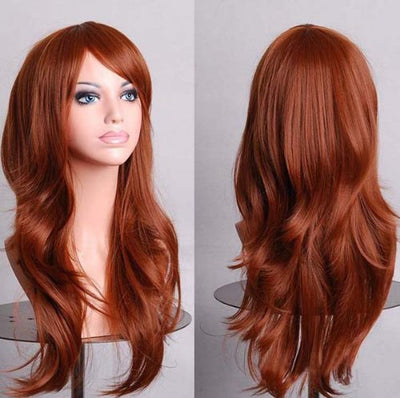 Peluca Cosplay Anime Larga Dorada - Estilo Europeo Premium - Image 5