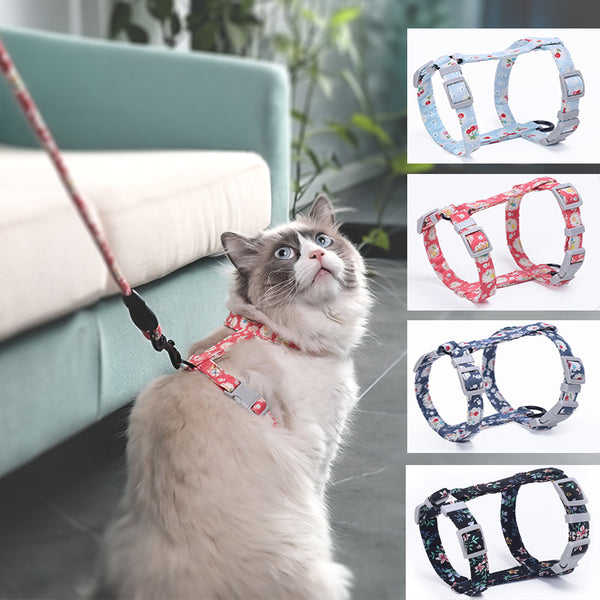 Arnés en I para Gatos de Pecho Ergonómico