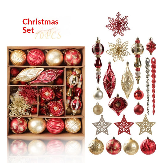 Adornos Navideños Electrochatados Pintados para Árbol de Navidad - Image 7