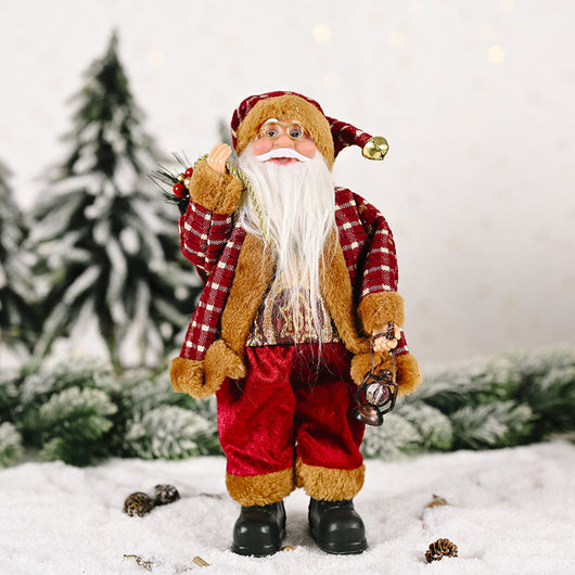 Figura Decorativa de Santa Claus de Pie - Image 4