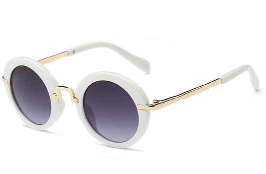 Gafas de sol infantiles con marco redondo - Image 6