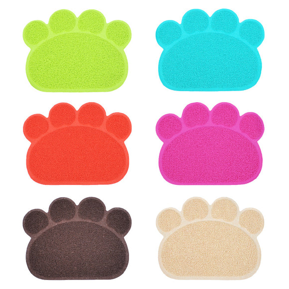 Tapete Comedero para Mascotas Diseño PVC Moderno