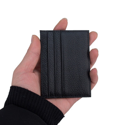 Billetera Compacta de Cuero con Múltiples Compartimentos para Tarjetas - Image 5